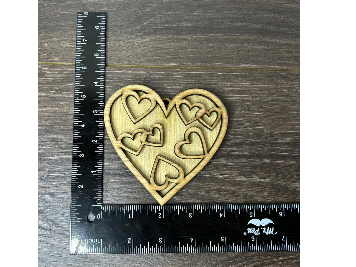 Valentine's Day heart ornaments